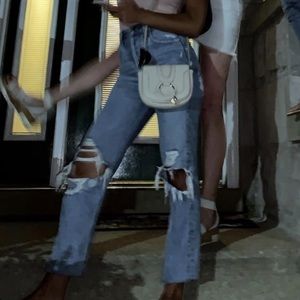 Agolde 90’s Mid Rise Loose Fit in Fall Out